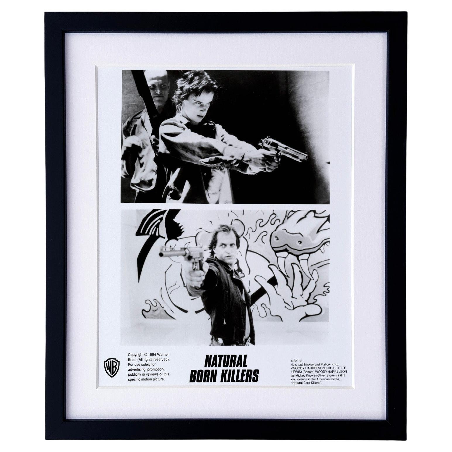 Natural Born Killers 1994 Publicity Film Movie Press Still Framed en vente