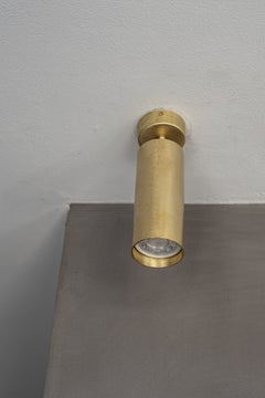 Lámpara de techo contemporánea-moderna de latón natural fabricada a mano en Italia por 247lab