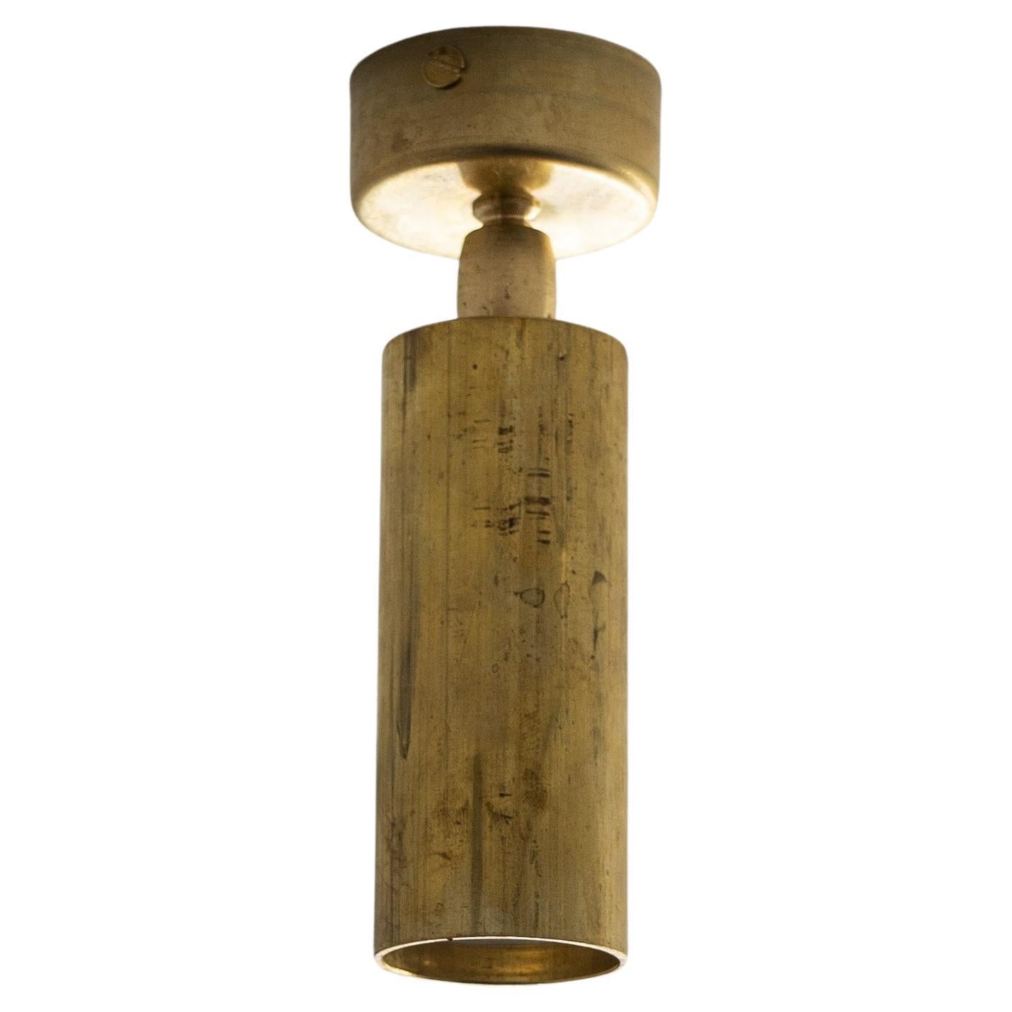 Natural Brass Contemporary-Modern Ceiling Light Handcrafted in Italy by 247lab For Sale