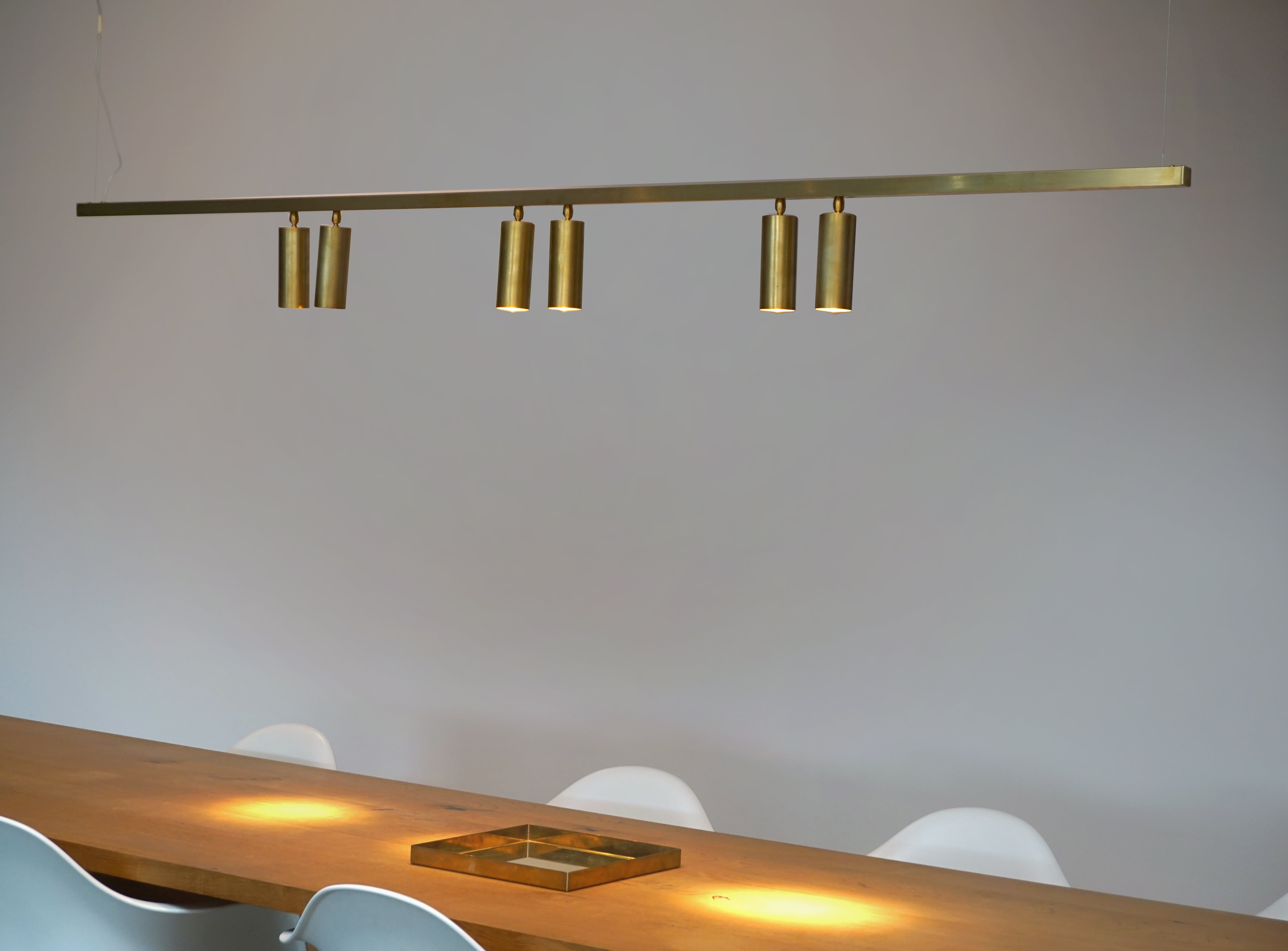 Lampada a sospensione artigianale modello 