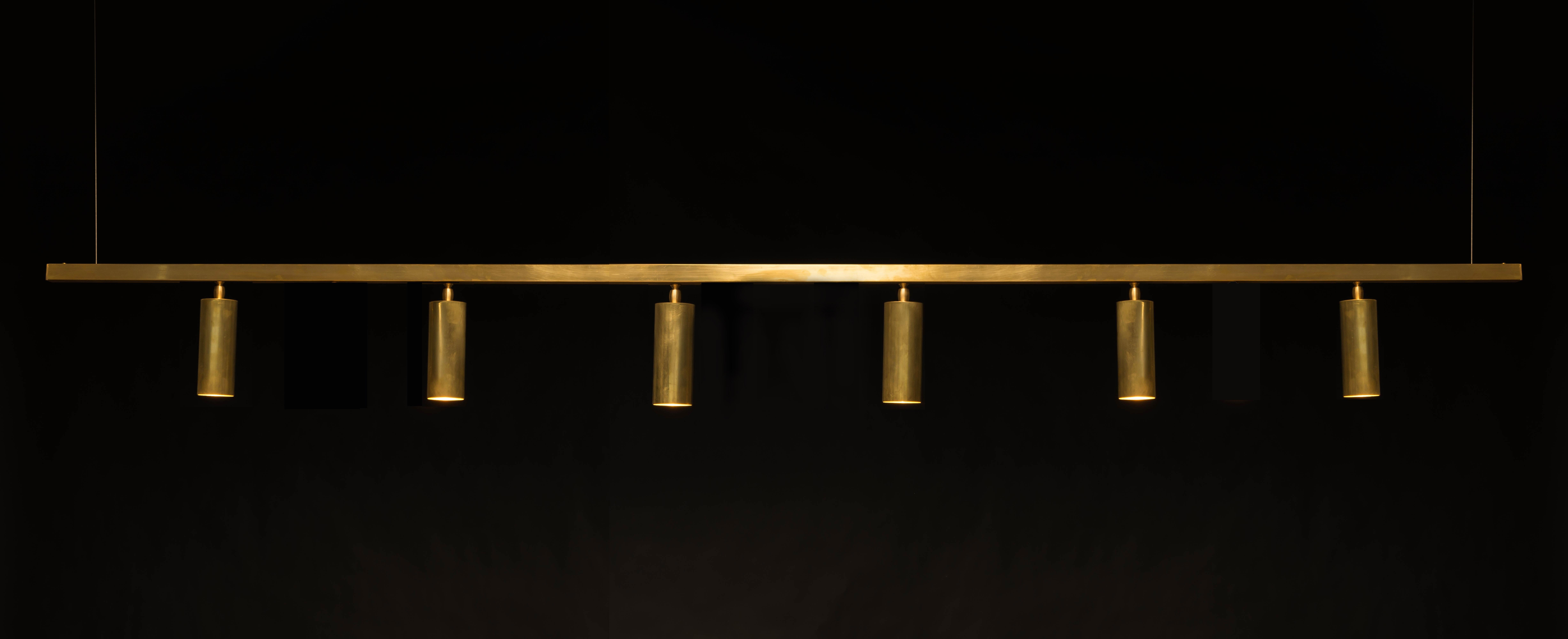 Lampe suspendue artisanale modèle 