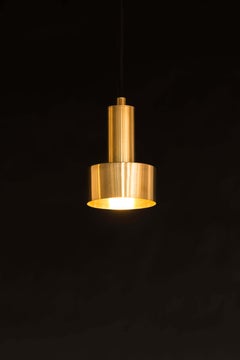 Natural Brass Contemporary-Modern Pendant Light Handcrafted in Italy by 247lab