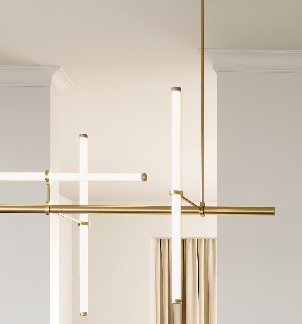 Other Natural Brass Light Object 023 by Naama Hofman For Sale