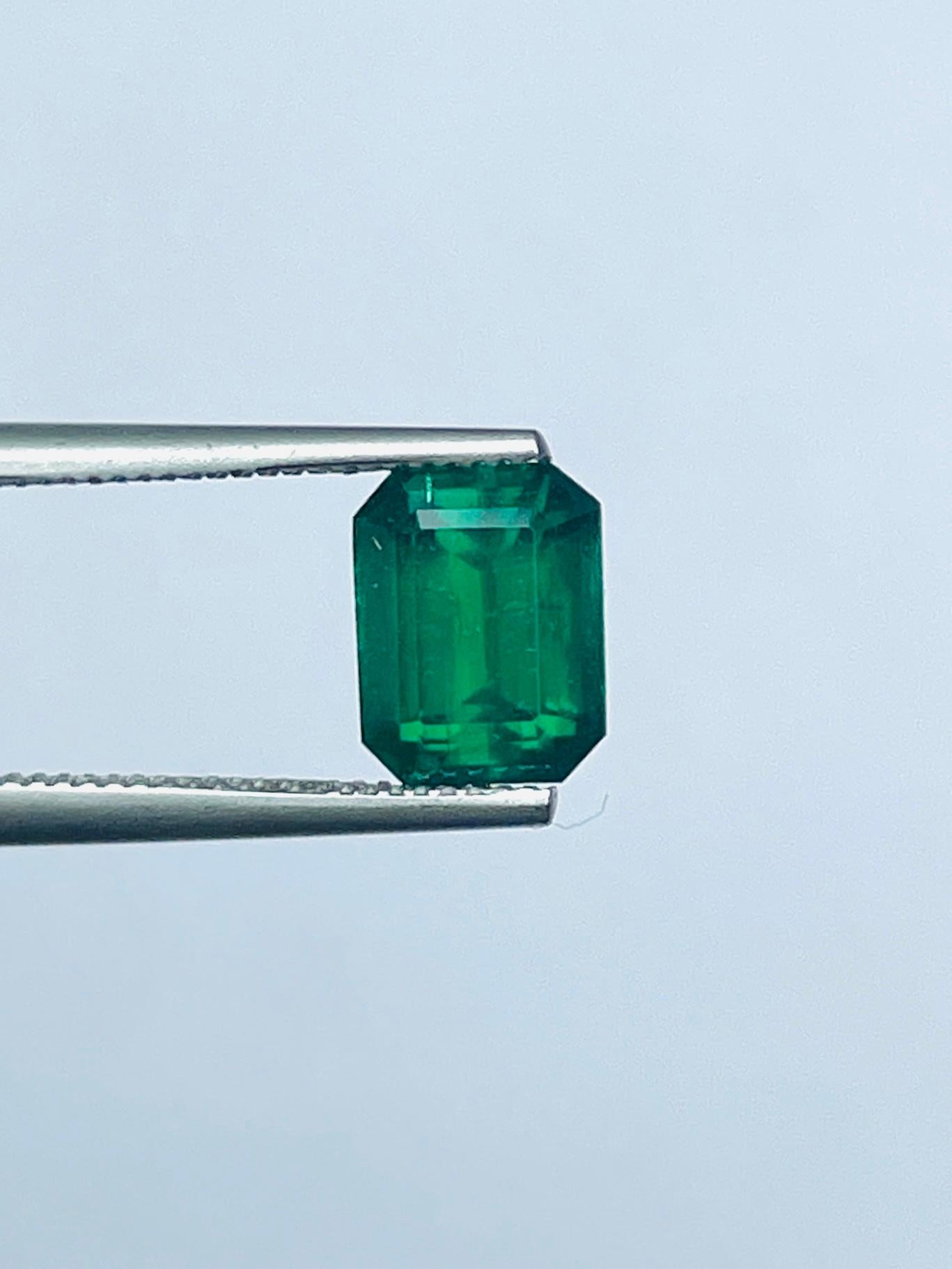 EMA104
Name: natürliches Phajshir emrald Afghanistan 
Gewicht: 1,14ct
Herkunft: Afghanistan Phajshir
Farbe: Vivid Green / Verdent 
Klarheit: Augenrein 
Zertifizierung: GRS + Guild 

WB GEM-Basis in Bangkok JTC bld :
Hohe Qualität Präzisionsschneiden