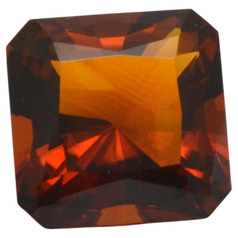 Natural Brazilian 11.35 Ct Citrine Quartz  Octagon Cut Loose Gem