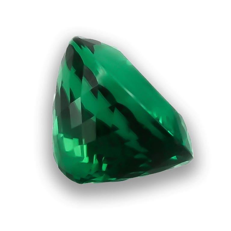 Natürlicher brasilianischer grüner Paraiba Turmalin Edelstein 3,10 Karat mit GIA Bericht im Zustand „Neu“ in Los Angeles, CA