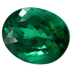 Natürlicher brasilianischer grüner Paraiba Turmalin Edelstein 3,10 Karat mit GIA Bericht