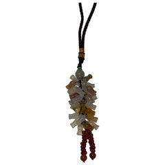 Natürliche birmanische Jadeit Perle Achat Charm Armband