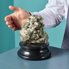 Natural Cabinet Scale Pyrite Mineral Specimen