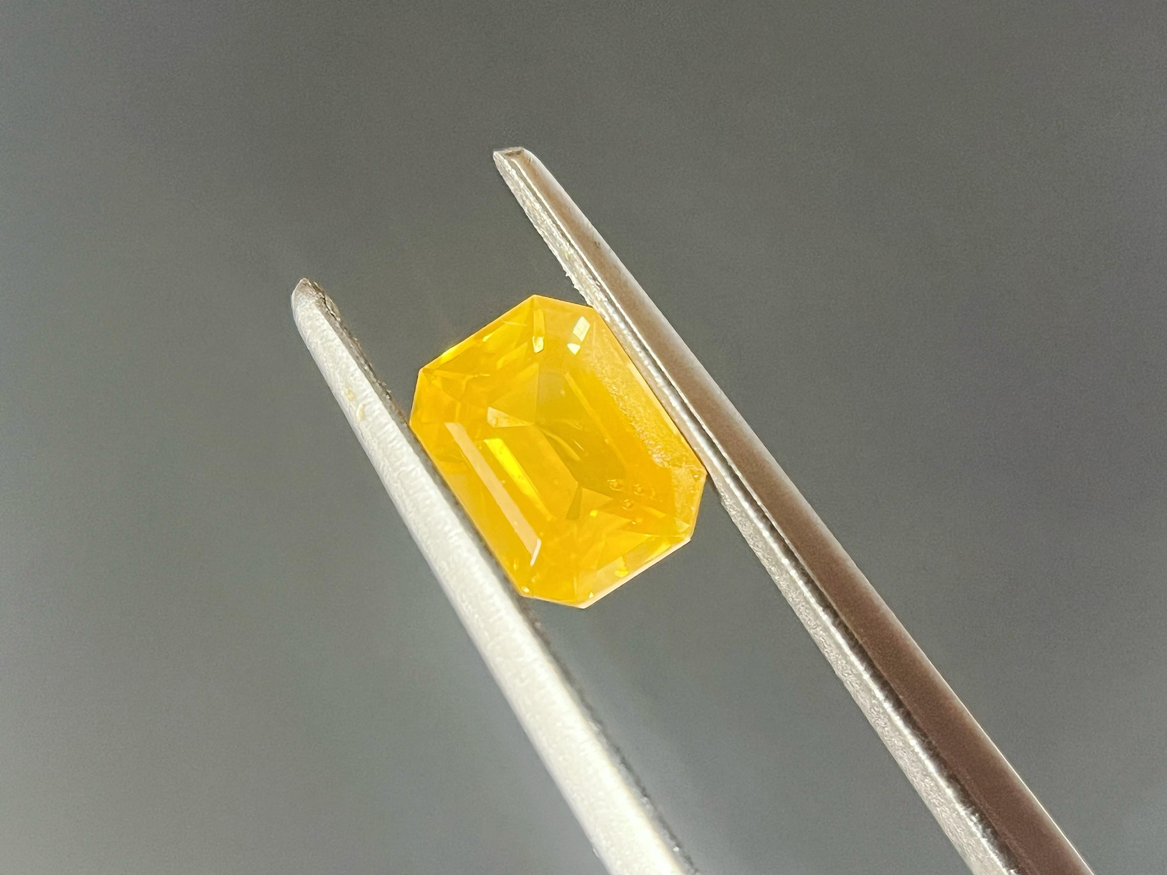 Elevate your jewelry collection with this exquisite natural canary yellow sapphire, perfect for crafting a stunning ring or other unique jewelry pieces. This beautiful gemstone makes a thoughtful and cherished gift for Weddings, Mother’s Day,