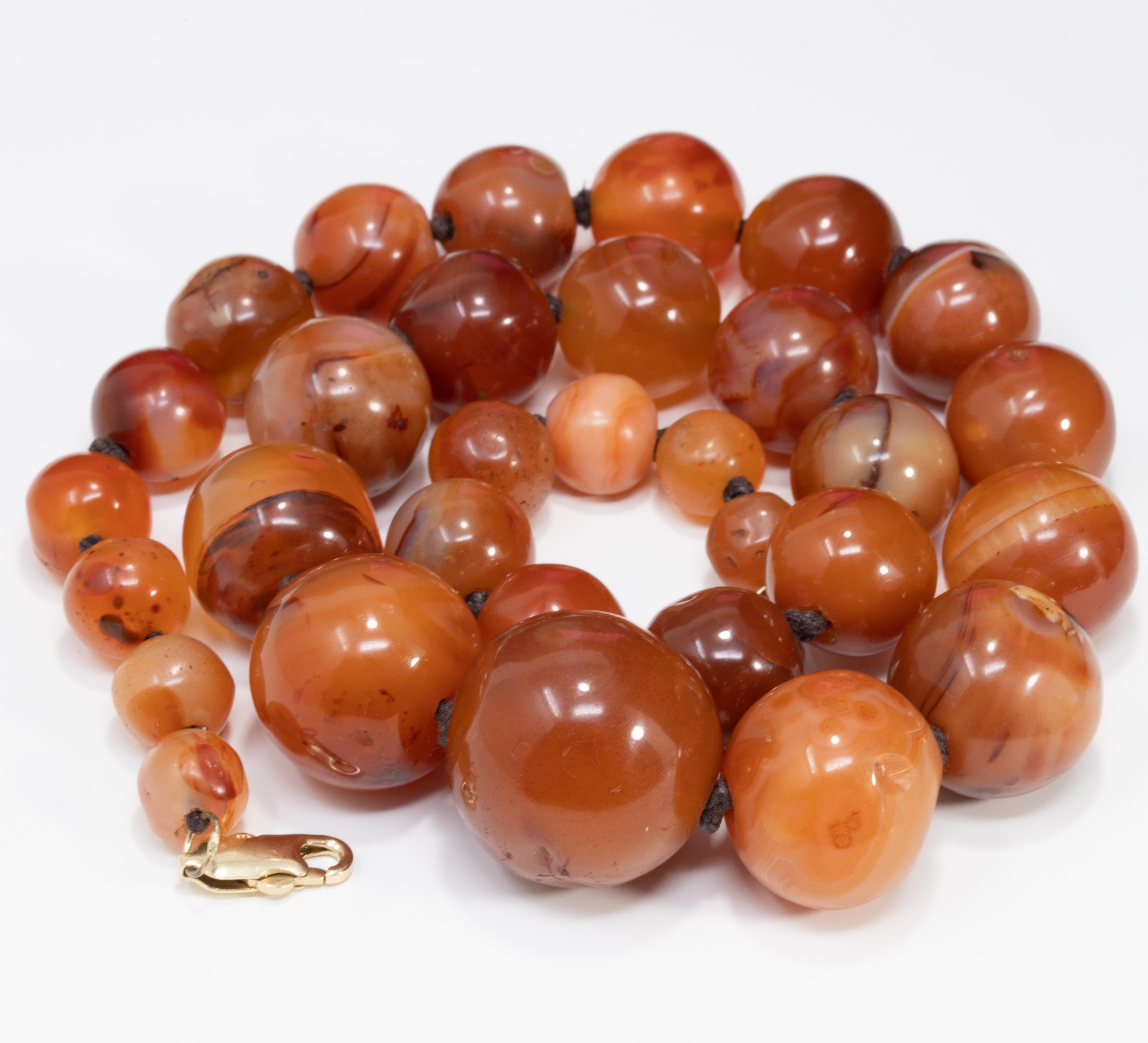 natural carnelian beads