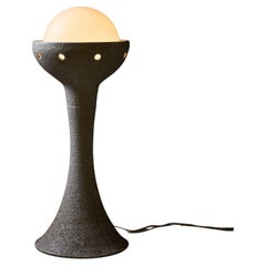Natural Ceramic Floor Lamp by BEGA with Glass Sphere Diffuser