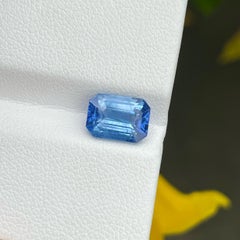 Natural Ceylon Cornflower Blue Sapphire 3.06 Carats Gemstone for Ring Jewelry