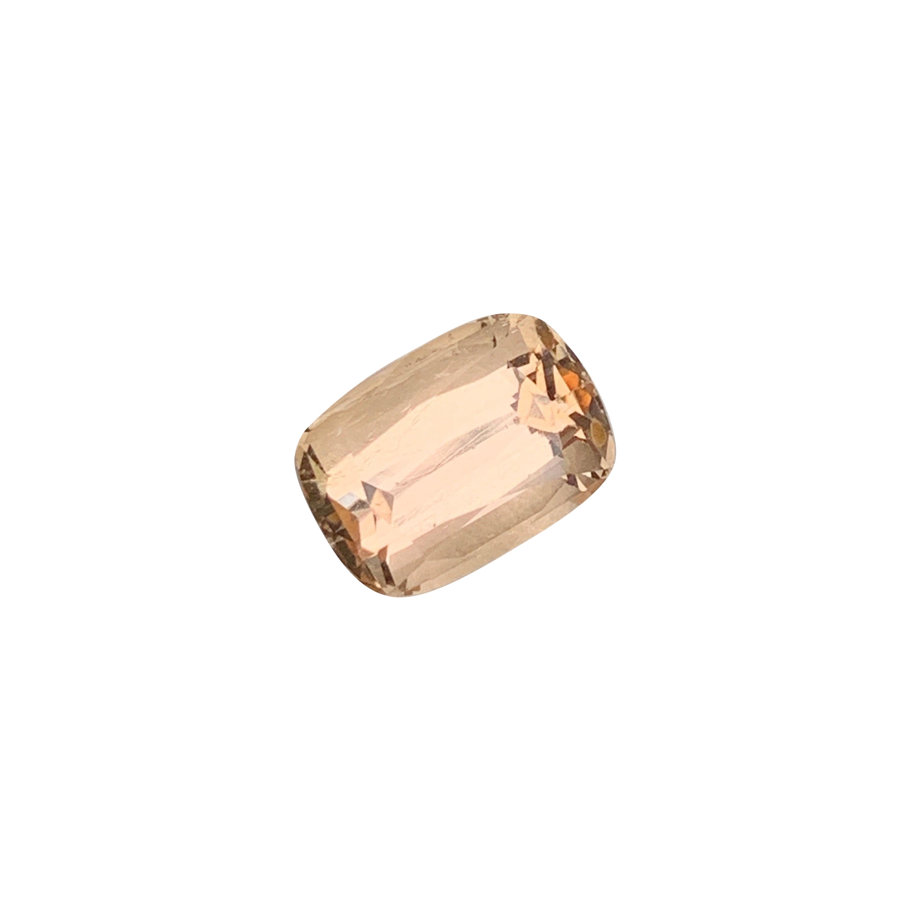 Natural Champagne Color Cushion Cut Katlang Topaz from Pakistan for Jewellery