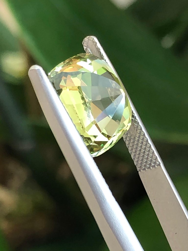 Chrysoberyl Ring Gem 9.42 Carat GIA Certified Loose Gemstone For Sale