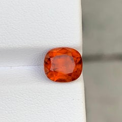 Natural Cinnamon Orange Hessonite Garnet Gemstone for Bespoke High Jewellery 8mm