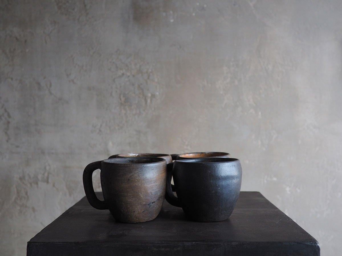 Handmade clay coffee cup made from our Artisans in Mexico. Each is handmade, colors & finishes vary.