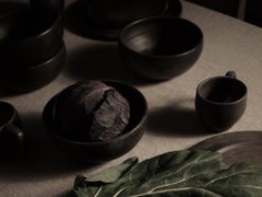 Natural Clay Dinnerware Set, by Brendan Tadler