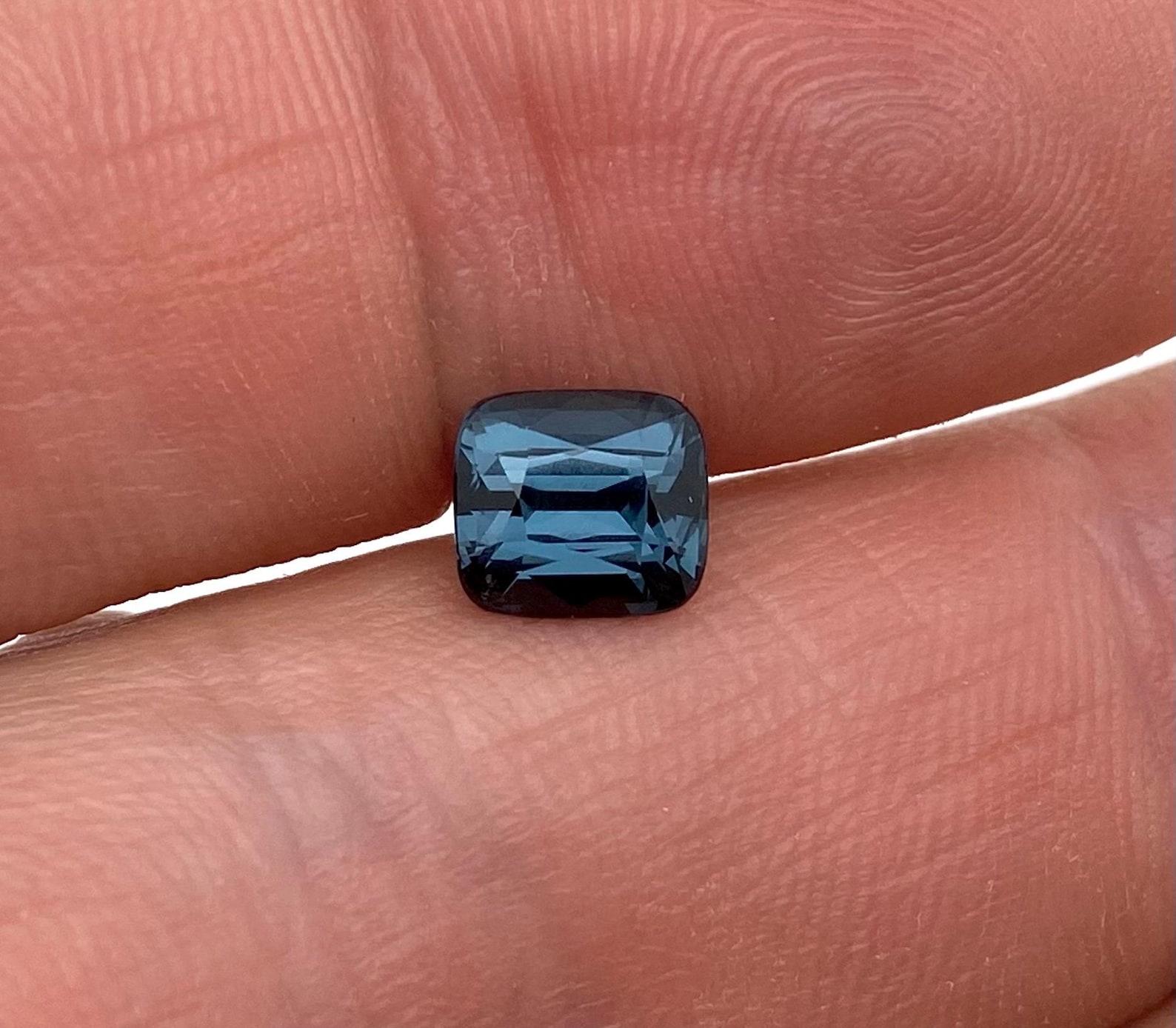 Natural Cobalt Blue spinel High quality, 2.00 Ct. Lose gemstone, Cushion cut, Certificate GFCO, Tanzania.
Laboratory certified
Gemstone Color: Cobalt Blue
Gemstone Type: Spinel
Gemstone size: 7.25x6.47x4.89 mm
Cut Grade: Very Good
Clarity/Grade: