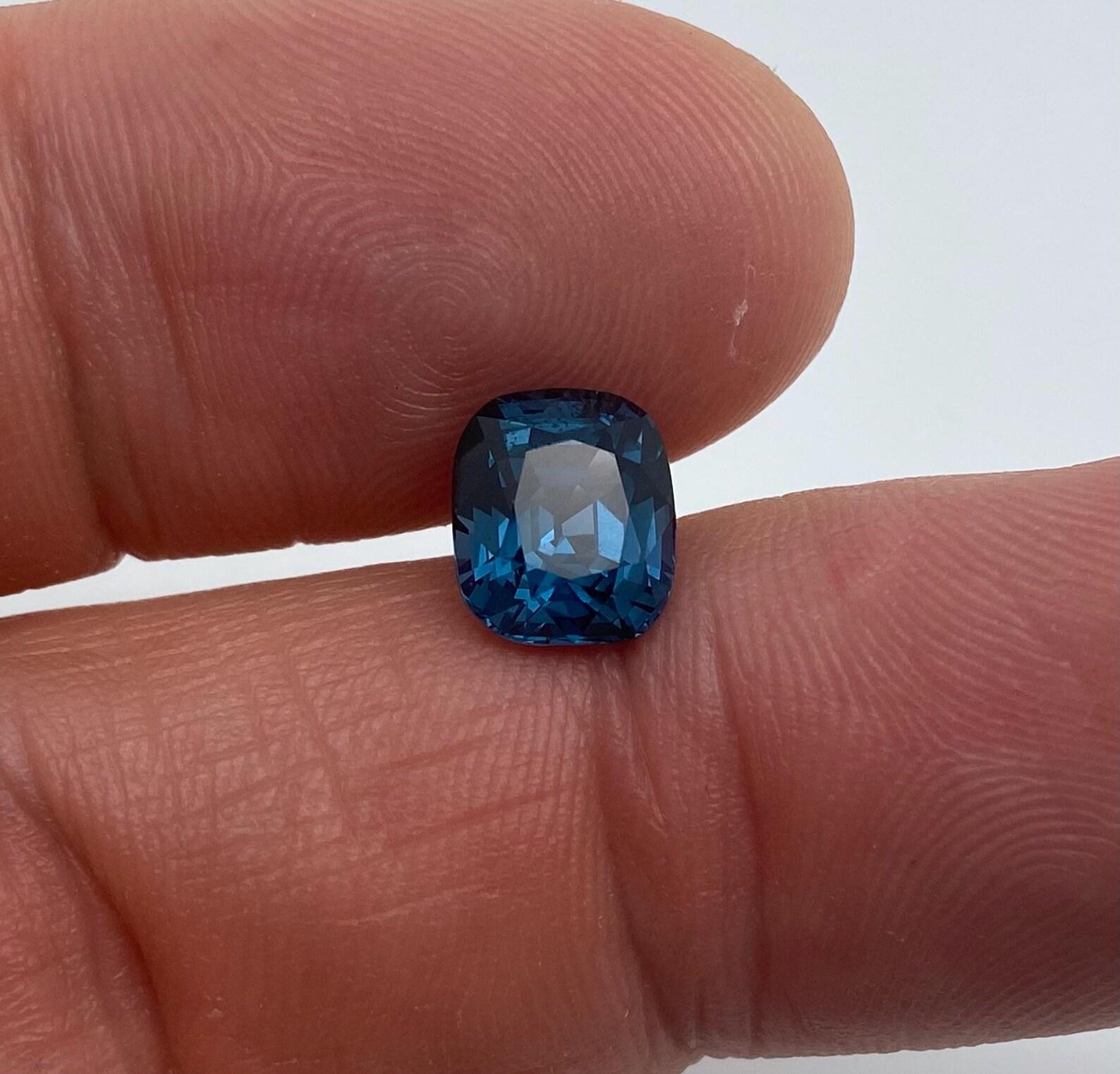 Natural Cobalt Blue spinel quality VS, 3.48 Ct. gemstone, Certificate GFCO 2