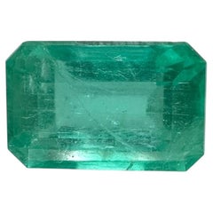 Smeraldo naturale della Colombia da 1,80 ct  Olio / Resina moderata