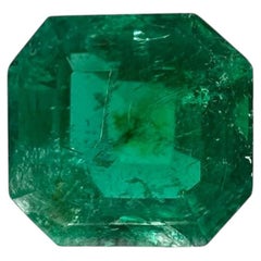 Natural Colombia Emerald 2.24ct VIVID GREEN Minor Oil Certified