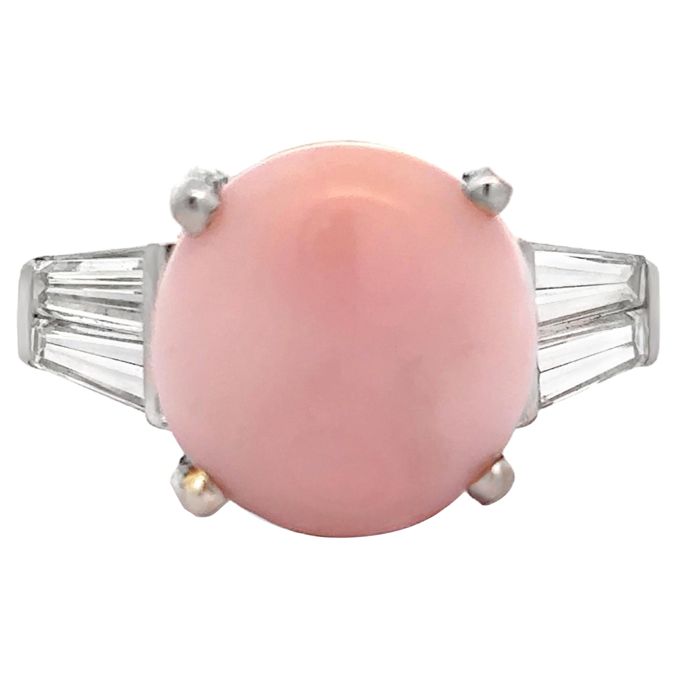 Bague en perle de conque naturelle en vente
