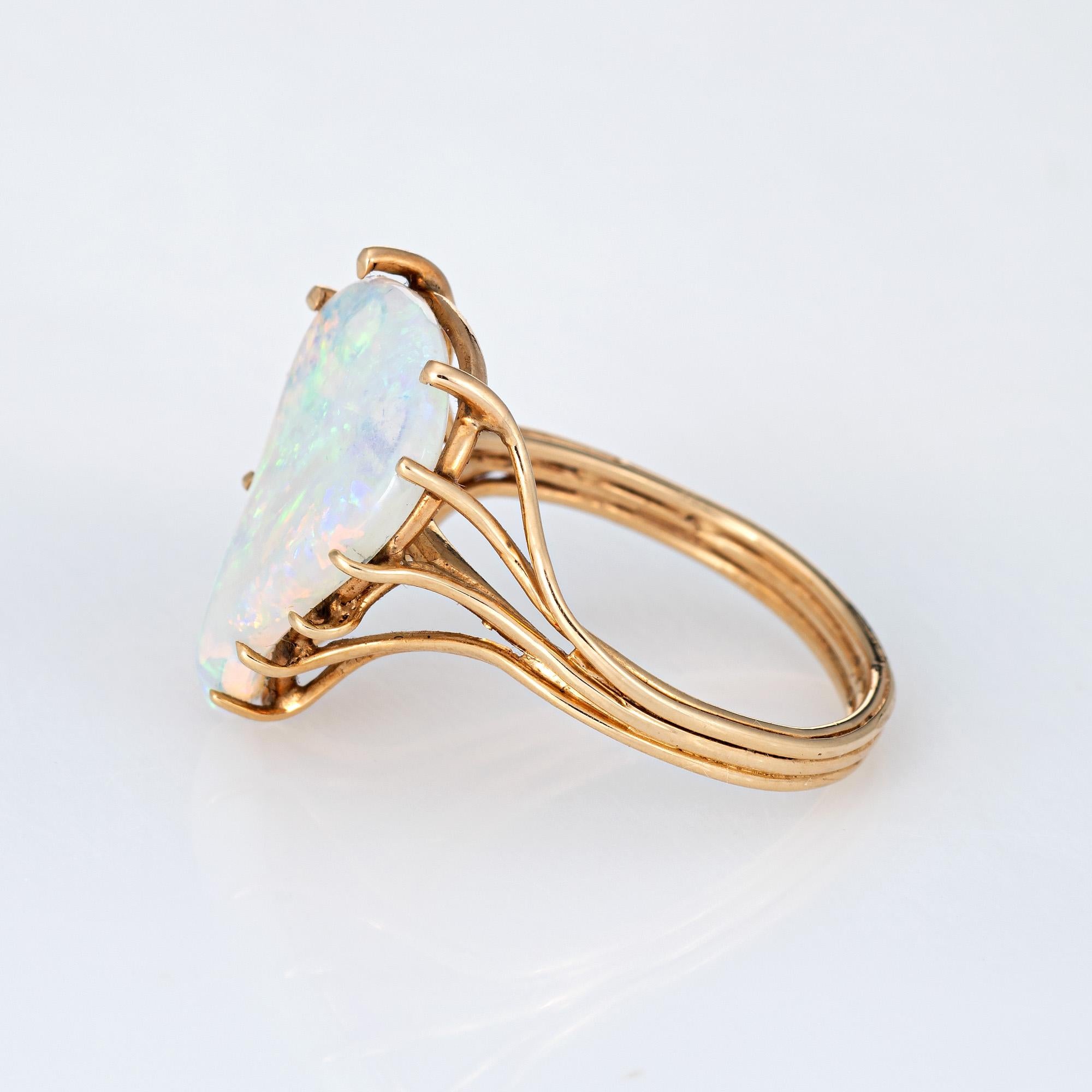 estate opal rings