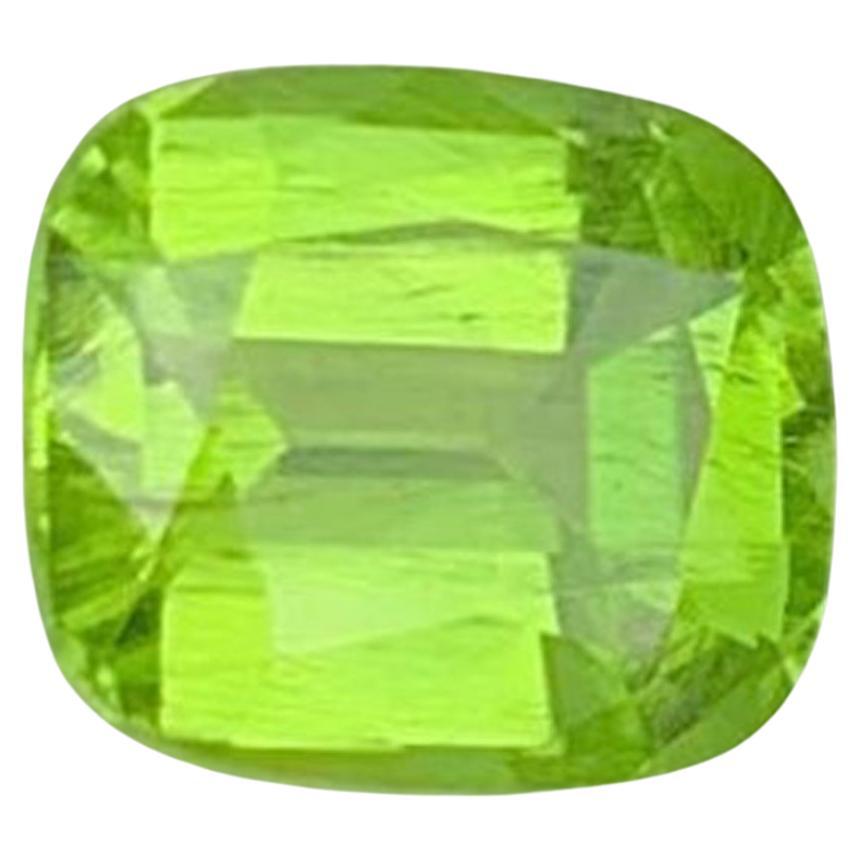 Natürlicher Cushion-Schliff Peridot Edelstein: August Geburtsstein, Pakistan 1.32 Karat
