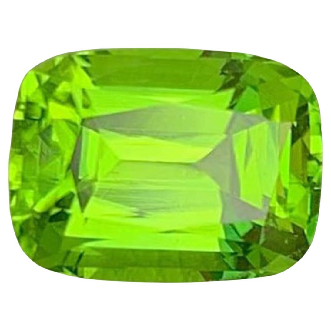 Natürlicher Cushion-Schliff Peridot Edelstein: August Geburtsstein, Pakistan 4,68 Karat