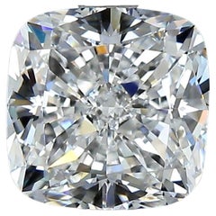 Natural Cushion Diamond in a 1.81 Carat with Ideal Cut with F VS2, GIA Cert