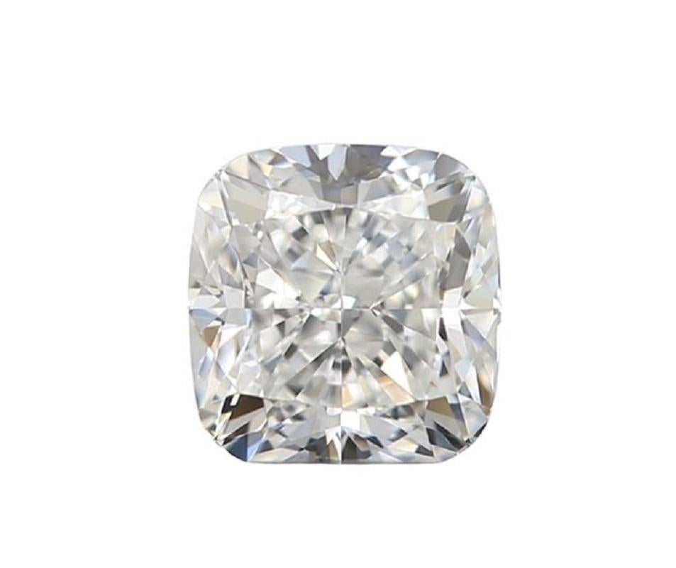Diamant brillant naturel de taille coussin modifi de 0,40 carat H VVS1, certifi GIA en vente 1