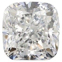 Diamant brillant naturel de taille coussin modifi de 0,40 carat H VVS1, certifi GIA