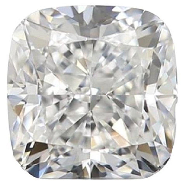 Natural Cushion Modified Brilliant Diamond in a 0.40 Carat H VVS1, GIA