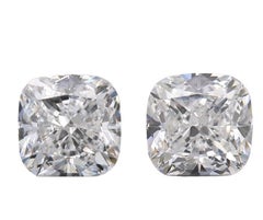 Natural Cushion Modified Brilliant Diamond in a 2.03 Carat D VS1, GIA Cert