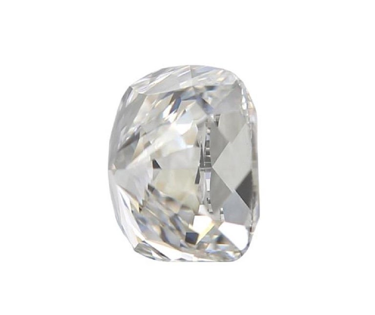 Natural Cushion Modified Brilliant Diamond in a 2.03 Carat D VS1, GIA Cert For Sale at 1stDibs