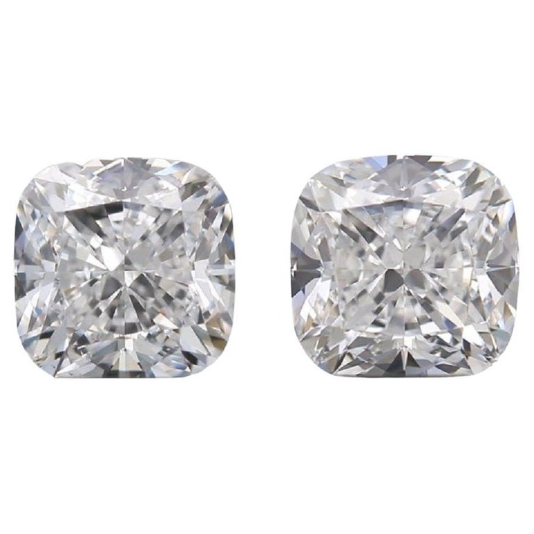 Natural Cushion Modified Brilliant Diamond in a 2.03 Carat D VS1, GIA Cert For Sale at 1stDibs