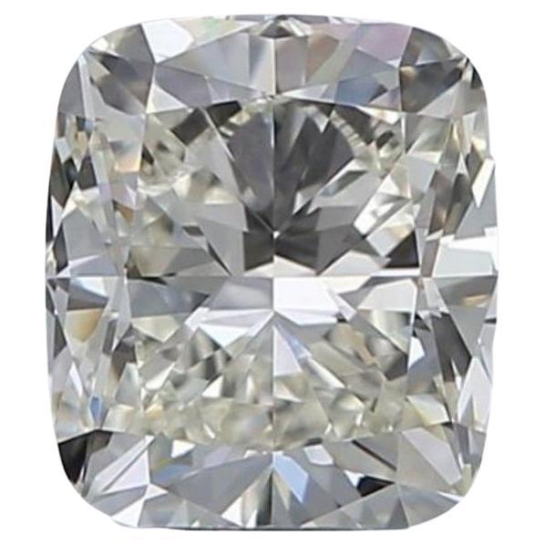 Natural Cushion Modified Brilliant Diamond with a 1.01 Carat I IF, IGI Cert For Sale