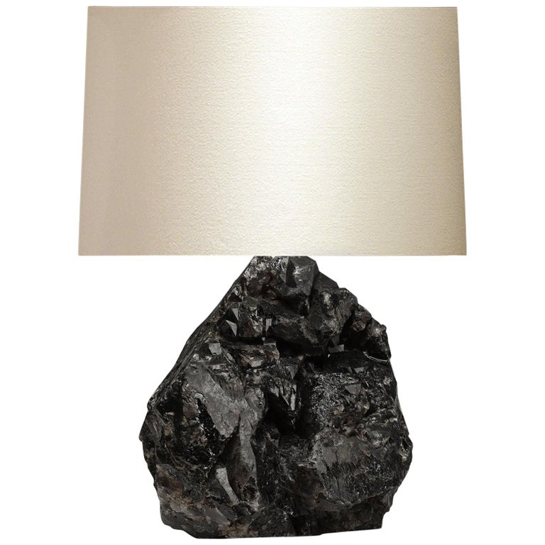 Natural Dark Rock Crystal Lamp by Phoenix For Sale at 1stDibs | rock  crystal lamps, natural crystal lamp, natural rock phoenix