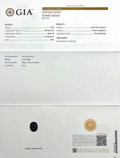 Natural Deep Teal Blue Sapphire 1.02ct Gia Certified 5.8x4.7mm Oval Untreated