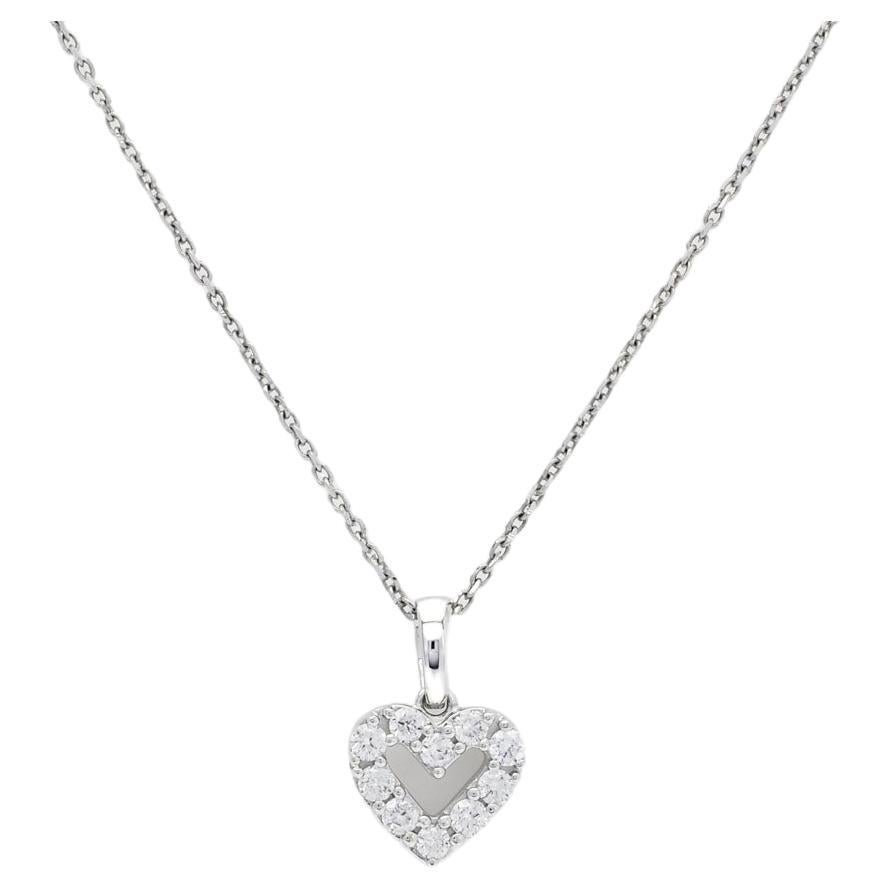 Introducing our exquisite Small Heart Shaped Pendant Necklace, a symbol of love and devotion delicately crafted to captivate hearts. This stunning necklace features a dainty heart-shaped pendant, meticulously formed from shimmering 18K gold,