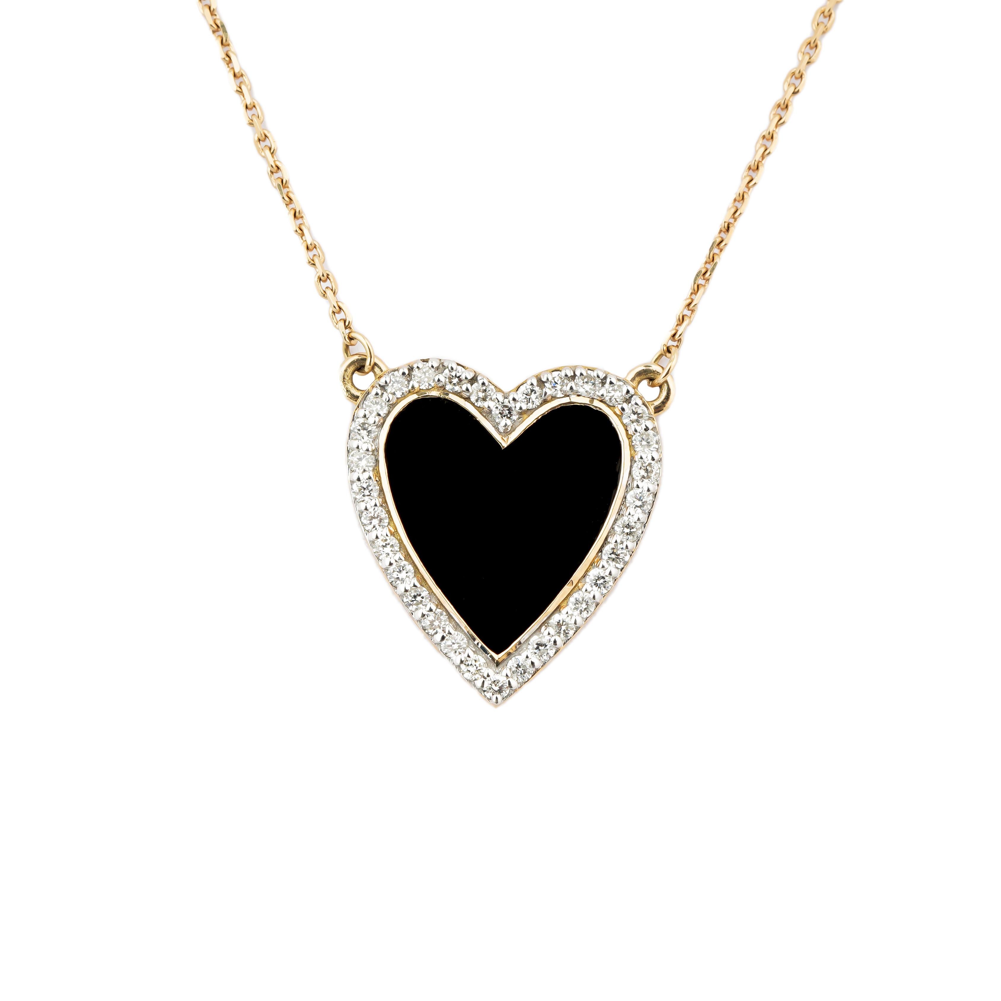 Asscher Cut Natural diamond 0.25 cts pendant in 18k gold For Sale