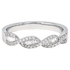 Natural Diamond 0.30 carats 18KT Yellow Gold DNA Felix Half Band Ring