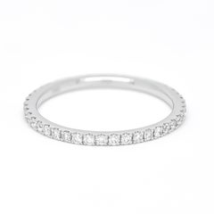 Natural Diamond 0.45 carat 18KT White Gold Full Eternity Ring