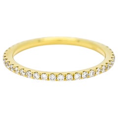 Natural Diamond 0.45 carat 18KT Yellow Gold Full Eternity Ring 