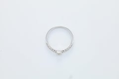 Natural Diamond 0.46 carats 18KT White Gold Oval Solitaire Engagement Ring