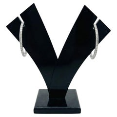 Natural Diamond 0.60CTS Earring in 18k Gold