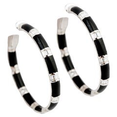 Pendiente de diamante natural de 0,74cts en oro de 18k