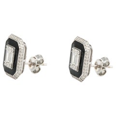 Natural Diamond 1.02cts in 18k Gold 6.036gms Earring