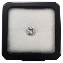 Diamante natural de 1,03 quilates talla brillante certificado HRD